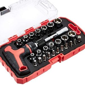 Juego de llaves de trinquete y destornilladores con mango en T magnético de 27 piezas OEM de fábrica, ideal para trabajar en electrodomésticos - Product Image 3