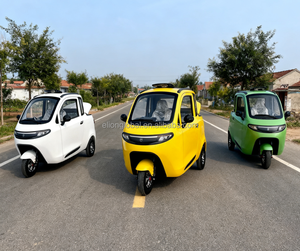 Scooter électrique à trois <span class=keywords><strong>roues</strong></span> ELN-YU3 à carrosserie fermée pour passagers avec une capacité de charge utile de 400 kg 72V - Product Image 4