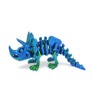 Juguetes novedosos y originales en varios colores, juguetes de dinosaurios impresos en 3D con articulaciones móviles, modelos coleccionables para niños, aptos para - Product Image 3