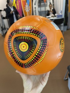 Balón de Fútbol 5 <span class=keywords><strong>4</strong></span> 3 2 de Materiales de Goma, Color Rojo, Verde, Amarillo, Blanco, Suministro de Fabricantes, Balón de Fútbol Infantil - Product Image 4