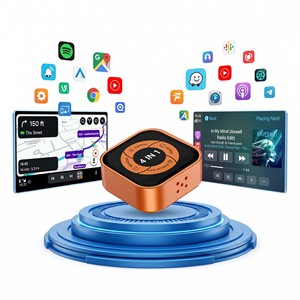 Adaptador Carplay 4 en 1, Convertidor Ai Box Inalámbrico, Car Play, Android Auto, Mirrorlink, Dongle USB, Airplay para Auto, TV, YouTube, Video - Product Image 1
