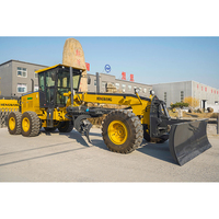 Niveleuse à moteur de 17 tonnes avec moteur Cummins de 160 kW et 360 °   Rotation de la lame pour la construction routière