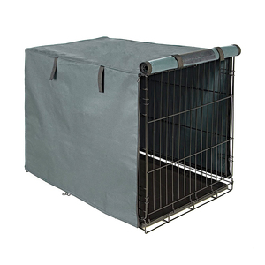POP DUCK Lightweight 600D Polyester Indoor/Outdoor Houses Durable Waterproof Pet Kennel Cages Carriers Dog Crate Cover