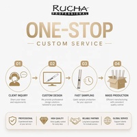 RUCHA OEM Multi Styler 8 en 1 Sèche-cheveux professionnel intelligent, brosse à air chaud ionique, volumateur, boucleur, styler