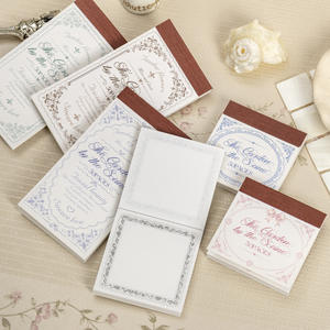 50 pièces/paquet jardin par la série Seine Double taille carnet de notes manuel Collage matériel - Product Image 2