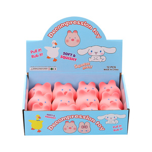 Juguete de Descompresión Suave y Adorable de Flor de Cerezo, Conejo y Cerdo para Apretar, para Niños de 5 a 7 Años - Product Image 6