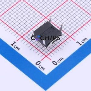 TS-1080D-A7B3-D2 Tactile Switch Through hole Component (THT) Switch Single Pole Single Throw Round Button 2.5N Through Hole - Product Image 2