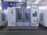 Centre d'usinage vertical CNC 4 axes VMC1160, commande Mitsubishi, broche simple, cône BT40, haute précision, compétitif