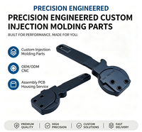 Pièces en plastique moulées par injection et découpées sur mesure en ABS, PP, PBT avec des designs personnalisés, étuis, certification ISO9001