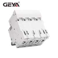NUEVO GEYA GYM9H Interruptor Automático Magnetotérmico de 4 Polos 10Ka Mini Interruptores Automáticos Eléctricos de 63A Tipos de Interruptores Automáticos 230V 400V