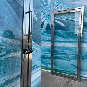 คอกสุนัขแข็งแรงทนทานทำจากสแตนเลสสตีลทันสมัยหรูหรามีหลังคาตาข่ายล้อมรอบในกล่องแก้วซ้อนสองชั้น - Product Image 6