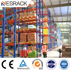 Estante de almacén industrial resistente de fábrica, sistema de viga de palé de almacenamiento de cámara fría con estantes de acero de protección contra la corrosión - Product Image 4