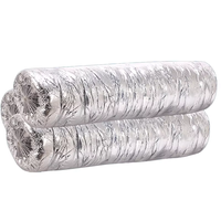Isolation en tissu de fibre de verre flexible de 15 mm, longueur 7 m / 9 m, isolation pour conduits HVAC et tuyaux d'air conditionné