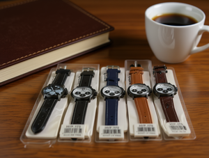 Orologio Meccanico Hyf 175 7, Quadrante Rotondo 38mm, Cinturino in Pelle, Cronografo Sportivo da Uomo, Cassa in Acciaio Inossidabile, Movimento Analogico - Product Image 2