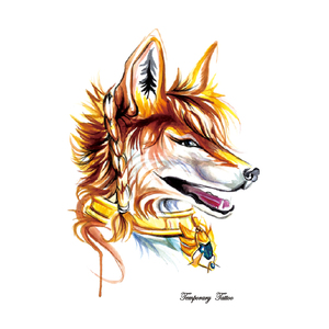 Tatuaje de mariposa Sexy para mujer, pegatinas de tatuaje individuales personalizadas para el pecho/vaginal, cuerpo temporal - Product Image 4