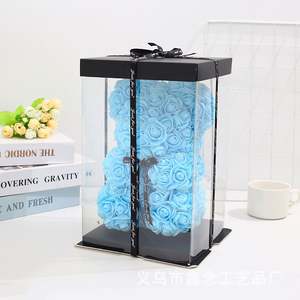 Factory Price Teddy Rose Bear Artificial Flower Gift for Valentines <b>Wedding</b> Christmas - Product Image 3