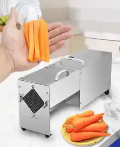 Máquina De Corte De Batata Comercial Para Cozinha Cortador De Batatas Fritas Elétricas Multifuncional