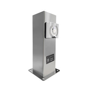 Enchufe Exterior para Jardín, Parque, Poste de Alimentación Exterior, Tomacorriente Impermeable para Exteriores, Suministros Eléctricos - Product Image 5