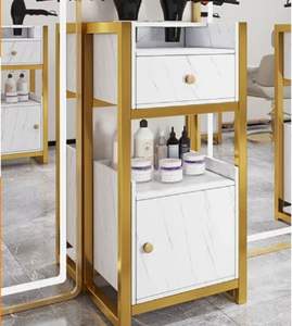 Armoire à outils de salon de coiffure simple et élégante, armoire de permanente et de teinture, armoire de coupe de cheveux, chariot de salon de beauté - Product Image 2