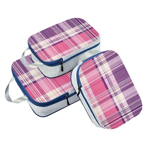 New Fashion Three-piece Set Waterproof Travel <b>Storage</b> <b>Toiletry</b> Bags Zipper Pouch Organizer Makeup Cosmetic Bag - Product Image 2