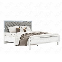 NOVA King Double Zeitgenössisches Hochglanz-Bett Modernes Bett Zimmer möbel Holzbett möbel Zum Verkauf