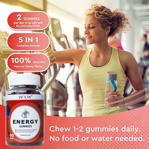 Venta caliente Energy Gummies Crecimiento muscular Gummy Suplementos vitamínicos Energy Boost Candy - Product Image 5