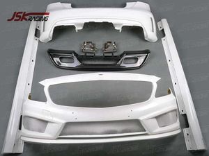 KIT DE CUERPO DE FIBRA DE VIDRIO ESTILO A45 DIFUSOR TRASERO DE FIBRA DE CARBONO ESTILO REVOZ para <span class=keywords><strong>MERCEDES</strong></span> BENZ 2013-2015 W176 <span class=keywords><strong>A180</strong></span> A200 A2 - Product Image 6