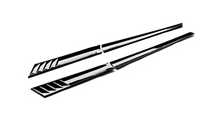 Accesorios Exteriores Welta en Negro Brillante ABS, Piezas de Recubrimiento para Puertas, Recubrimiento para Puerta Trasera para Honda FIT 4ta Generación 2021+ - Product Image 2