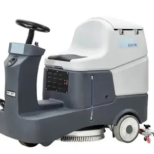 Automatic Single Brush Marble Floor Cleaning Machine Electric Sweeper Fregadora De Suelos Industrial For Shopping Mall Used Tile