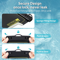 Sac étanche pour téléphone portable en PVC de haute qualité RTS, flottant, universel, pour piscine et plage