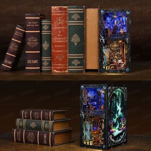 Monstres des profondeurs marines, nichoir à livres personnalisé et puzzle en bois 3D - Kit de nichoir à livres miniature à faire soi-même pour une décoration créative sur le thème <span class=keywords><strong>sous</strong></span>-<span class=keywords><strong>marin</strong></span> - Product Image 4