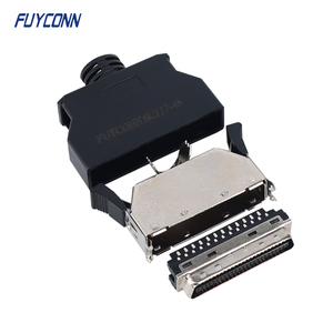 Conector <span class=keywords><strong>SCSI</strong></span> <span class=keywords><strong>de</strong></span> Montaje en Cable Recto <span class=keywords><strong>de</strong></span> 50 Pines Macho MDR Tipo Mini D con Carcasa <span class=keywords><strong>de</strong></span> Plástico Tipo Pestillo <span class=keywords><strong>de</strong></span> Tipo Soldadura con Paso <span class=keywords><strong>de</strong></span> 1.27 mm - Product Image 3