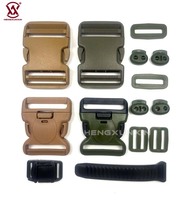 Prix d'usine – Clips de ceinture robustes écologiques en plastique avec boucle à dégagement rapide latéral, impression personnalisée pour accessoires de sacs