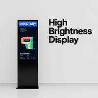 Affichage numérique d'intérieur Totem - Écran tactile 55 pouces avec SDK pour les magasins de détail et les centres commerciaux, signalisation et publicité