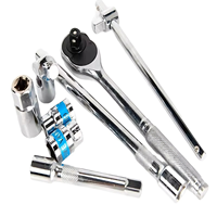 AJ03048 MAXSUN – Coffret de 24 outils à douilles multifonctions en acier à haute teneur en carbone pour réparation automobile, avec porte-embouts hexagonaux, robuste