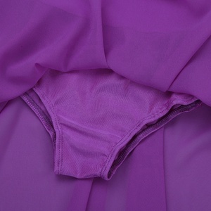 3-14 Ropa de baile niños niñas escenario danza rendimiento desgaste disfraces venta al por mayor competición gimnasia leotardo Ballet vestido de baile - Product Image 4