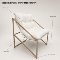 Banc Ottoman Convertible Moderne en Métal, le Plus Populaire, pour Chambre à Coucher, Salon et Appartement