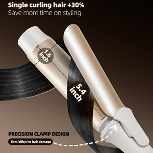 Plancha de <span class=keywords><strong>Pelo</strong></span> Profesional para Salón, 32/36/40/50 mm, Eléctrica, Portátil, para Uso en Autocaravanas, Calentamiento Rápido, Cerámica, Queratina, Herramienta de Peinado OEM/ODM - Product Image 3