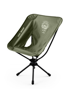 น้ำหนักเบา 360 °   เก้าอี้พักผ่อนกลางแจ้งแบบหมุนได้ ทำจากอลูมิเนียมอัลลอย พกพาสะดวก เหมาะสำหรับสวน ตกปลา ตั้งแคมป์ ปิกนิก - Product Image 1