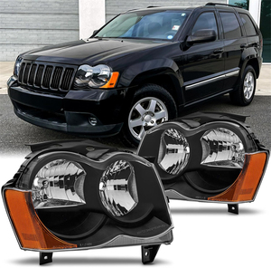 Faro Delantero para <span class=keywords><strong>Jeep</strong></span> <span class=keywords><strong>Grand</strong></span> <span class=keywords><strong>Cherokee</strong></span> 2008 2009 <span class=keywords><strong>2010</strong></span>, Luz de Conducción, Faros Delanteros, Accesorios para Automóviles, CH2518131 CH2519131 - Product Image 2