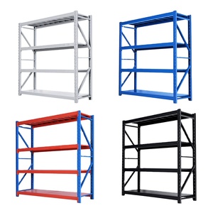 Wisda manufacturer CE Heavy duty industrial stacking steel shelf storage rack for factory warehouse Stacking Racks & Shelves