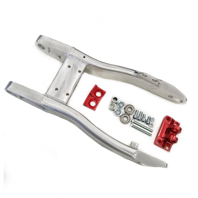 CNC Adapter Alloy Swing Arm Fit for CRF50 CRF110 CRF70 KTM110 Pit Dirt Motorcycle Type Bikes L=390mm/L=410mm Sample Available