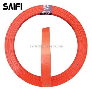 Free sample customized color plastic packing strapping belt PET strap roll for paper banding machine used