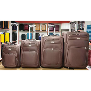 Bolsos <span class=keywords><strong>de</strong></span> viaje <span class=keywords><strong>de</strong></span> cuero personalizados para hombre y mujer, conjunto <span class=keywords><strong>de</strong></span> maletas suaves con ruedas <span class=keywords><strong>de</strong></span> 360 grados, alta calidad, Unisex - Product Image 4