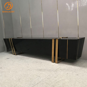 Soporte de madera de estilo nórdico para <span class=keywords><strong>tv</strong></span>, estante decorativo moderno de lujo de 70, 75 y 85 pulgadas - Product Image 6