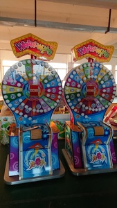 Máquina de juego de Parque de Atracciones interior de lotería Whirl Wind Ticket | Máquina de juego Gfit de premio de rueda de viento Whirl que funciona con monedas a la venta - Product Image 2