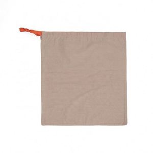 Pochette de rangement portable en tissu de coton léger et doux avec cordon de serrage, impression de logo personnalisée sur soie, pour emballage cadeau de salon - Product Image 3