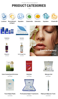 Gel Lce Crystal Repair Liquid Réduction des rougeurs Hydratant Produits de soins de la peau Post Sun Hyaluronic Repair Liquid Series OEM