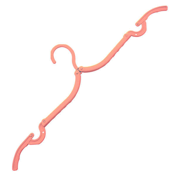 Red Folding Clothes Hanger