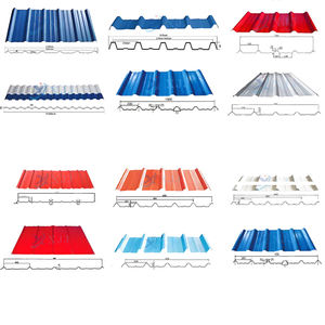 <span class=keywords><strong>Machine</strong></span> de fabrication de toitures en tôle automatique de couleur <span class=keywords><strong>Machine</strong></span> de fabrication de profilés de panneaux muraux de toitures à trois couches et trois étages - Product Image 6